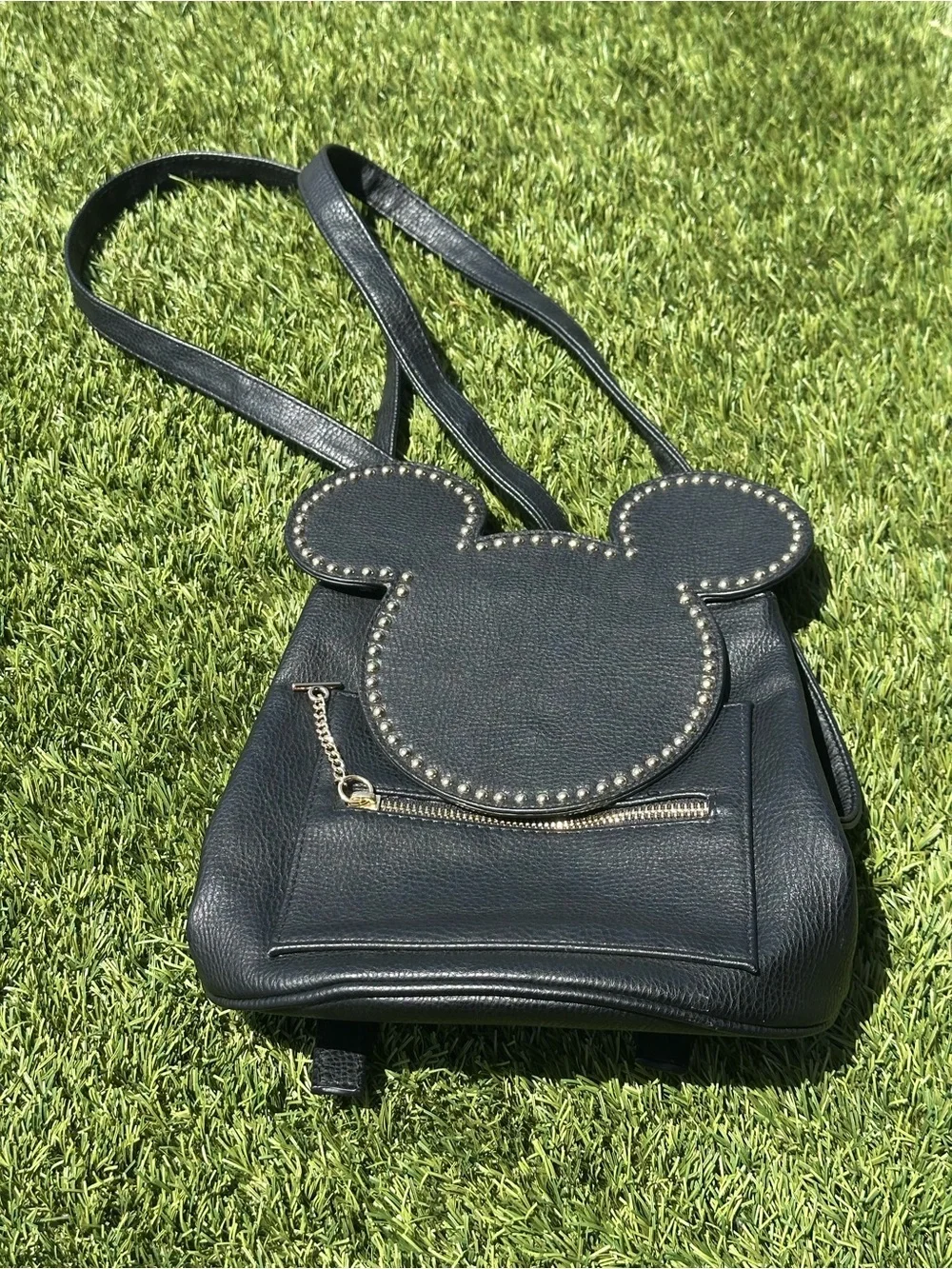 Danielle Nicole Disney Mickey Mouse 90th Anniversary Studded Mini Backpack